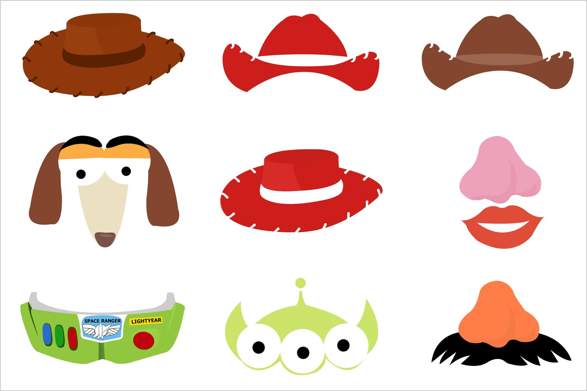 Mamá Decoradora Props Toy Story