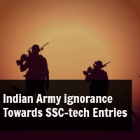 Indian Army ignorance  Towards SSC-tech Entries 