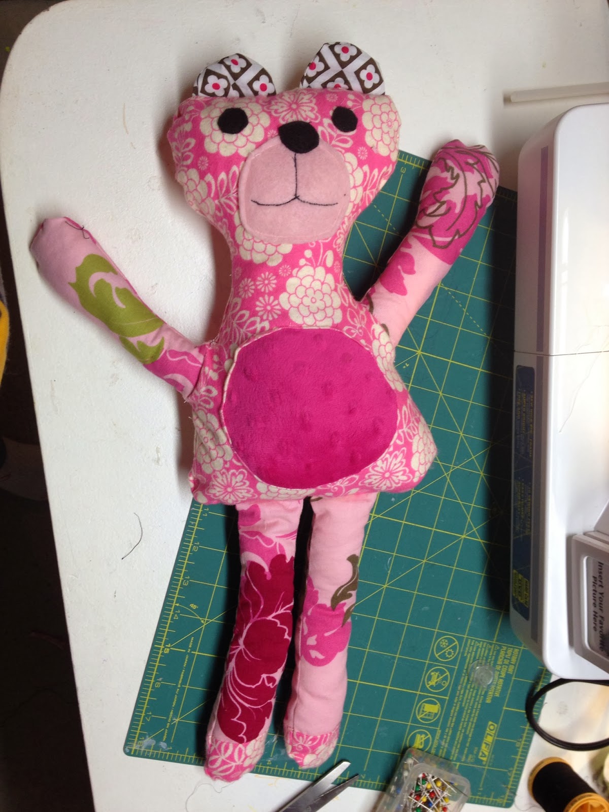 stuffed animal bear handmade