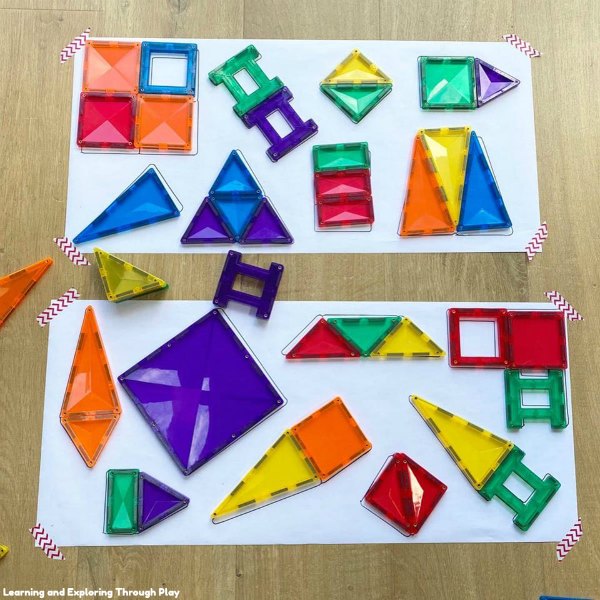 Learning and Exploring Through Play DIY Tile Puzzles