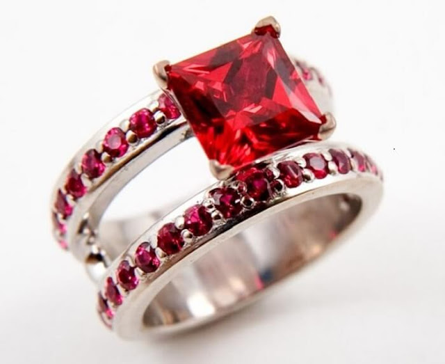 Nhẫn đá Ruby Nhẫn đá Ruby