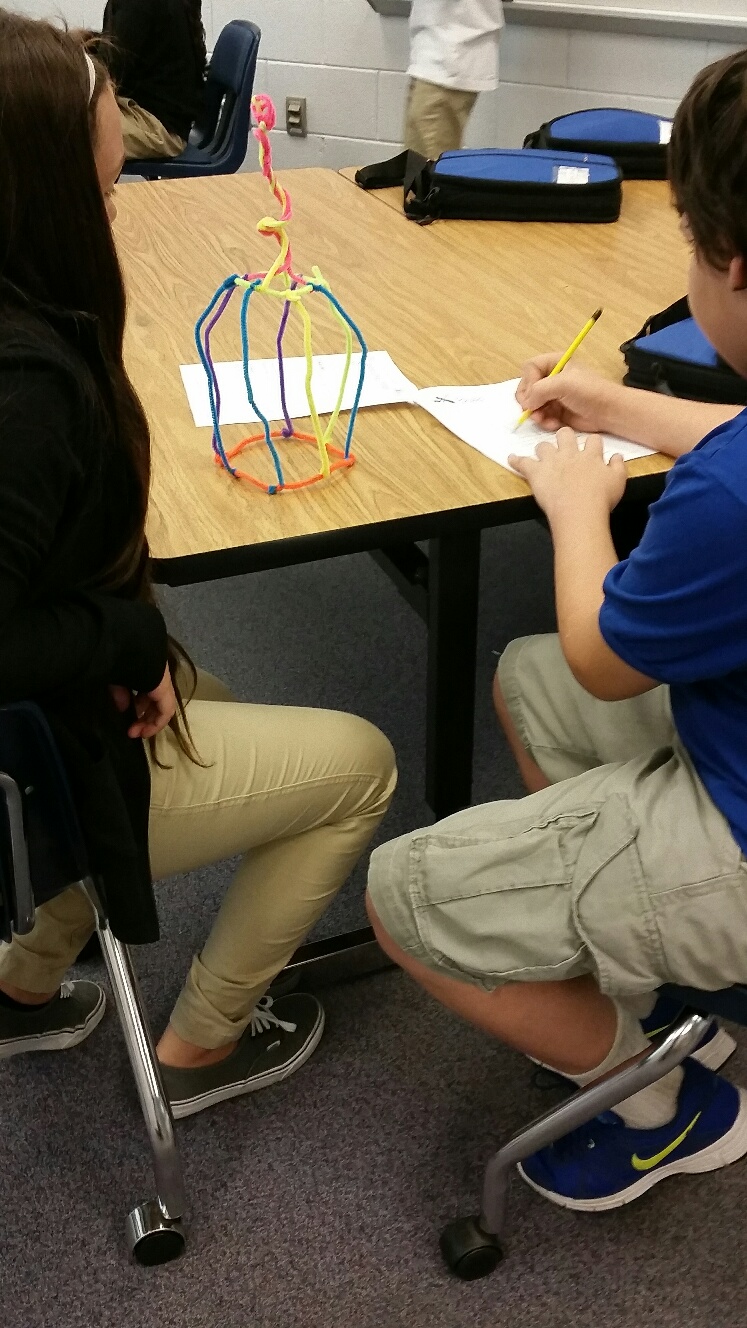Mrs. Hraczo's STEM Lab Pipe Cleaner Challenge