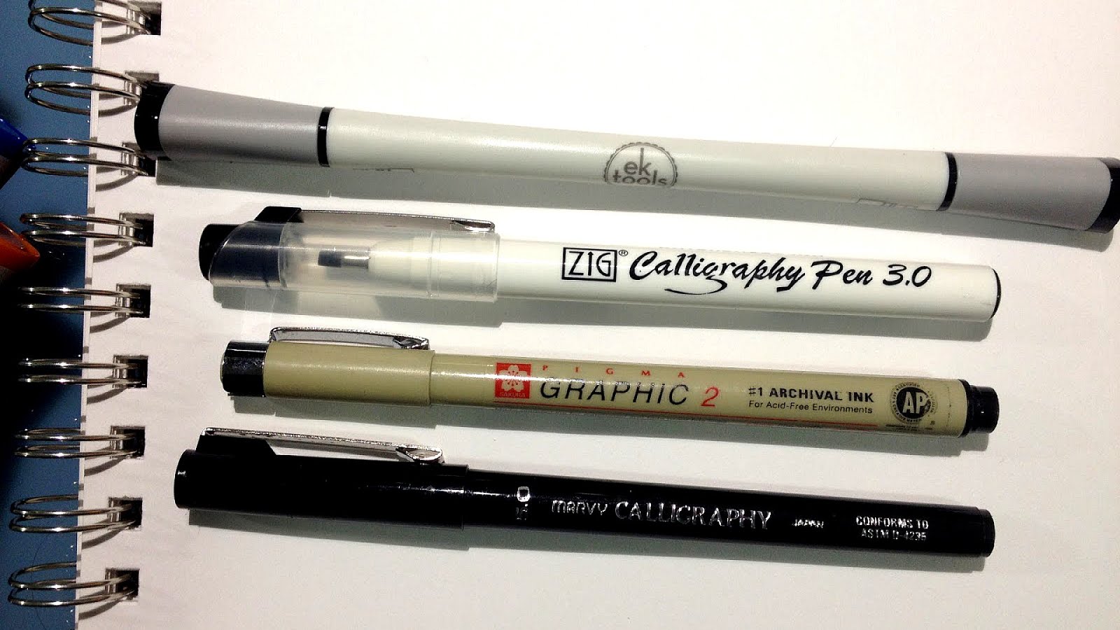 Zig Calligraphy Markers Set Calligraph Choices