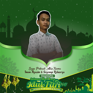 Free Template Ucapan Hari Raya Idul Fitri Corel Draw - Catatan Sang Guru