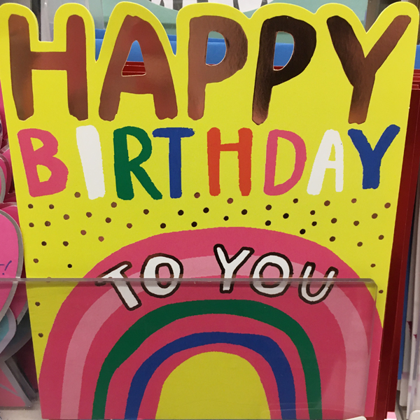 print & pattern GREETINGS CARDS sainsbury's