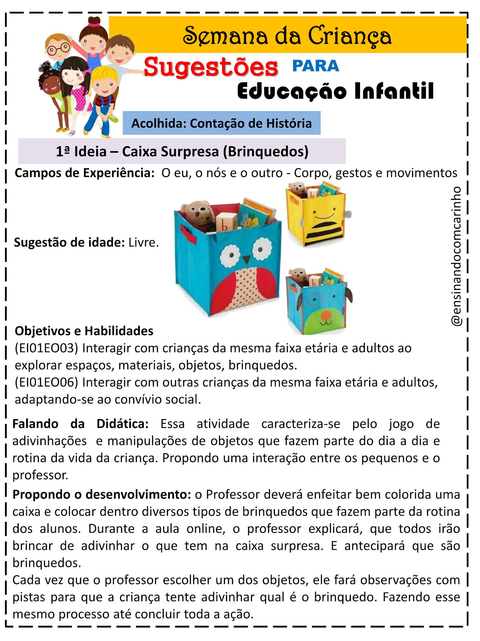 Relat Rio Da Turma Educa O Infantil De Acordo Com A Bncc Edulearn