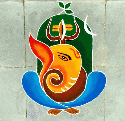 Simple and Easy Rangoli for Diwali Simple and Easy Rangoli for Diwali
