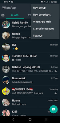 Cara mengunci WA (Whatsapp) agar tidak bisa dibuka orang lain