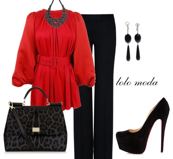Red fashion lovers - Fashion Eye