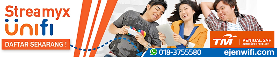 Ejen Unifi / Streamyx Kawasan Anda | Daftar & Pasang Pantas Call/Whatsapp: 018-3755580