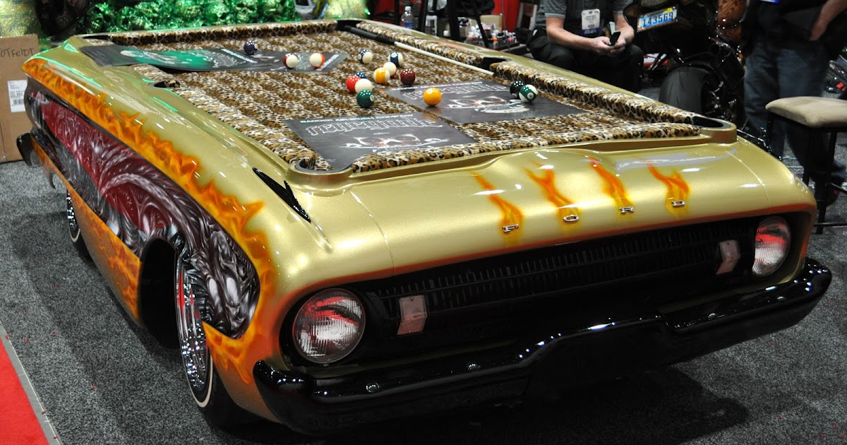 Custom Car Pool Tables