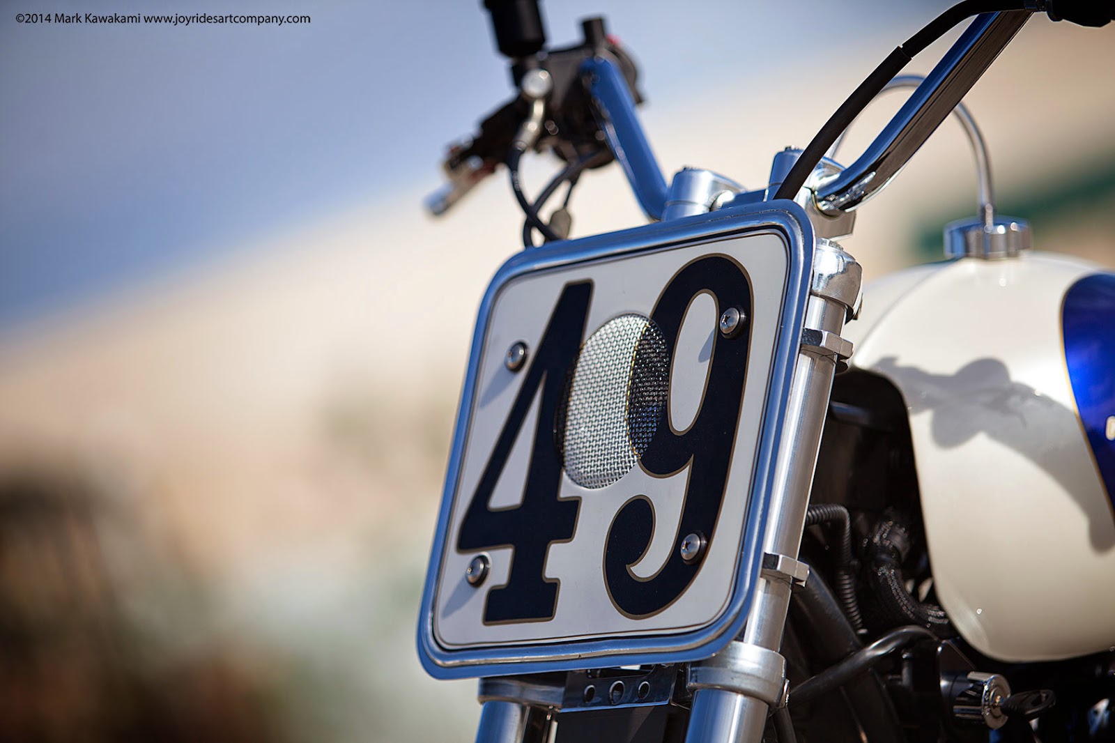 JOYRIDES ART CO Top Shelf Customs Triumph Scrambler