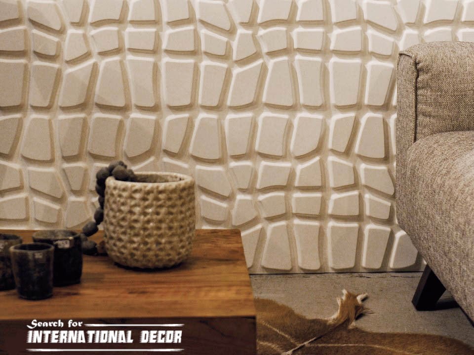  Decorative  wall  panels  in the interior latest trends