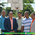 Primer picazo de la construcción del techado de la Cancha Principal de Hato del Yaque