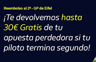william hill Reembolso Fórmula 1 GP de Eifel 11-10-2020 william hill Reembolso Fórmula 1 GP de Eifel 11-10-2020