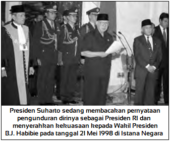 5 Krisis Penyebab Runtuhnya Orde Baru