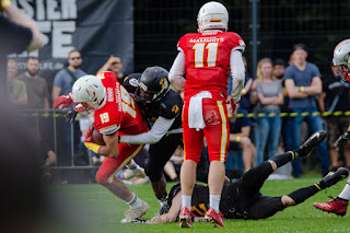 Sportfotografie American Football Münster Blackhawks Mammuts