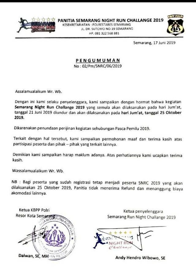🔍 Semarang Night Run Challenge • 2019 Semarang Night Run Challenge • 2019
