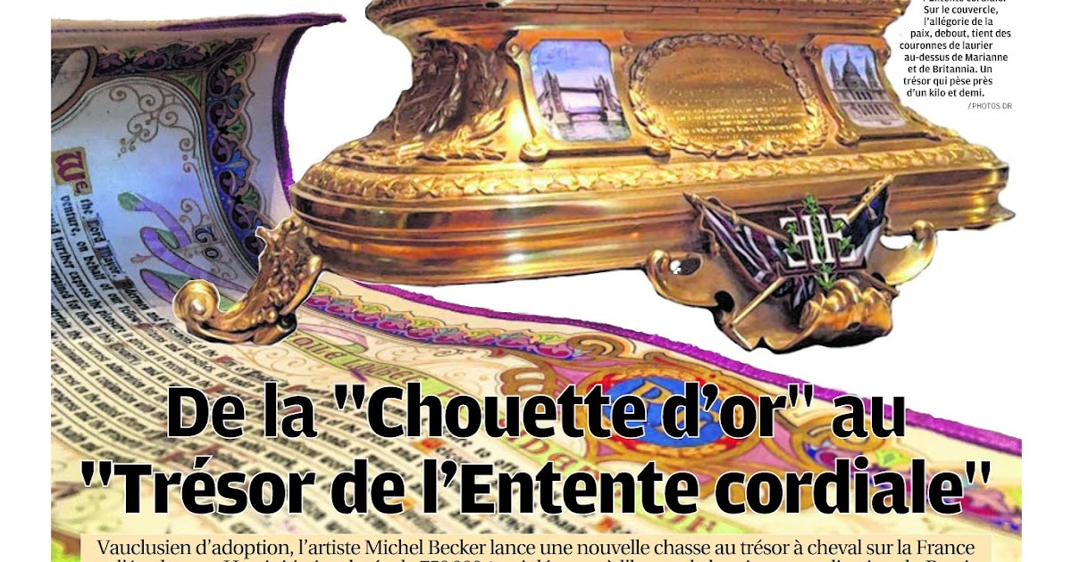 Article dans le journal La Provence sur Le Trésor de l'Entente cordiale