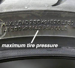 flat tire psi flat tire psi