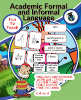 Academic Formal and Informal Vocabulary