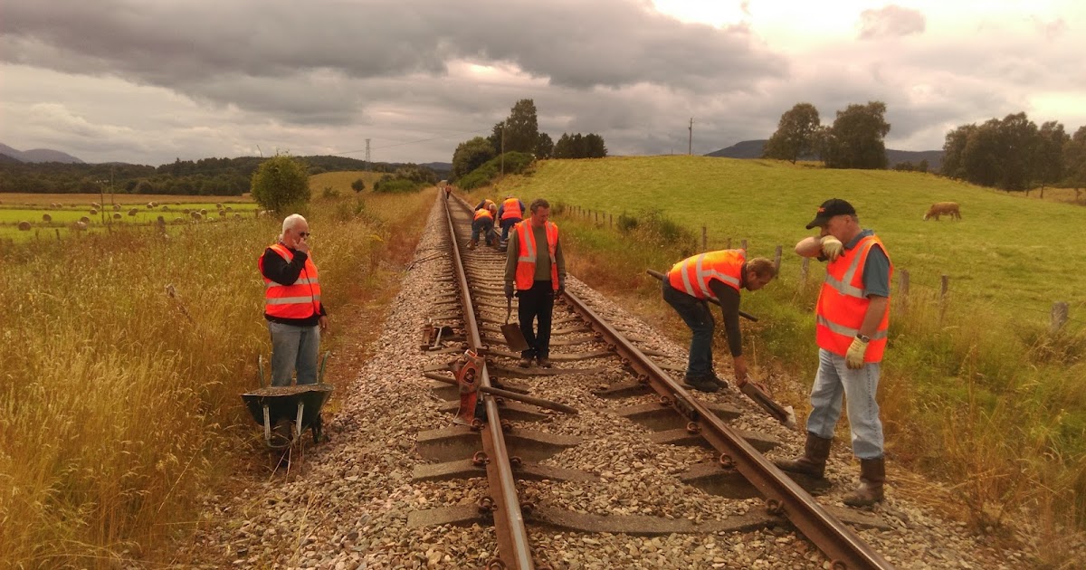 On Track at the Strathspey Railway: MSP Rail Joints Drumullie and 
