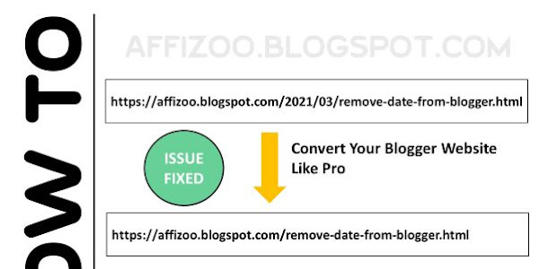 4 Steps To Remove Date From Blogger Post URL In 2021