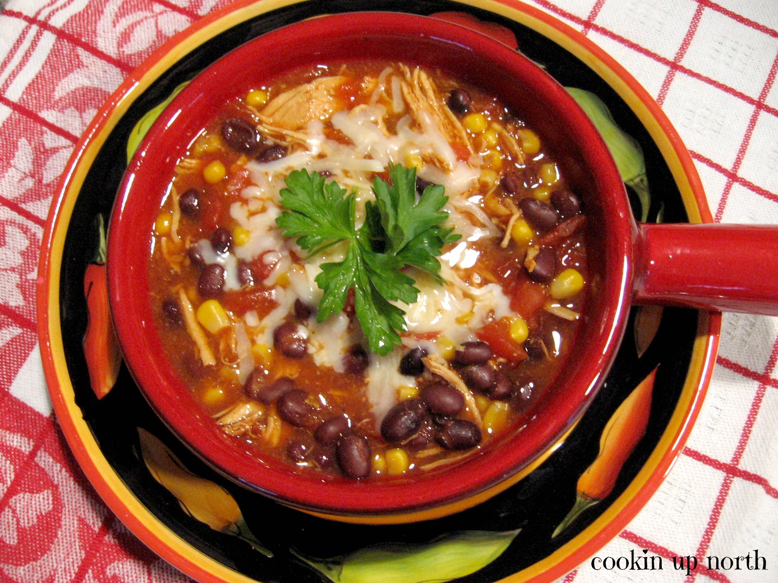cookin' up north Enchilada Soup