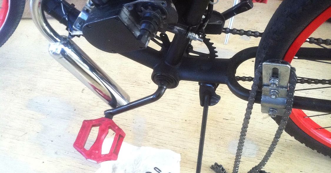 Motorized Bicycle Blog - Freestyle: My Motorized Bike Clutch is Slipping!