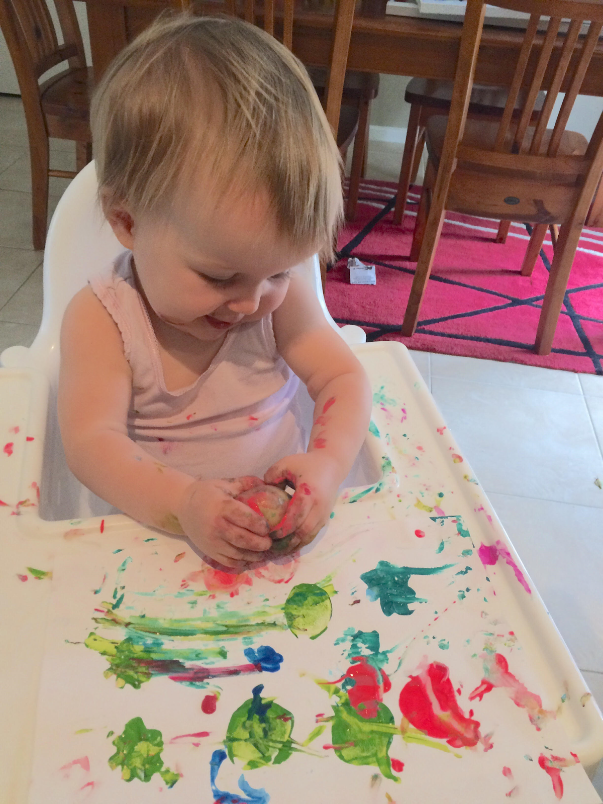 Art with Mrs Baker Easter Egg Potato Printing
