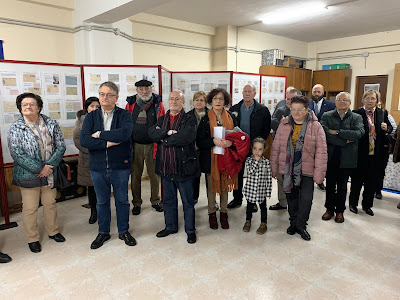 Inauguración, exposición, filatelia, Luarca