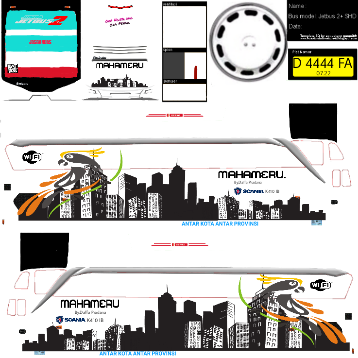 Download Kumpulan Livery Bus Simulator Indonesia Terbaik ...