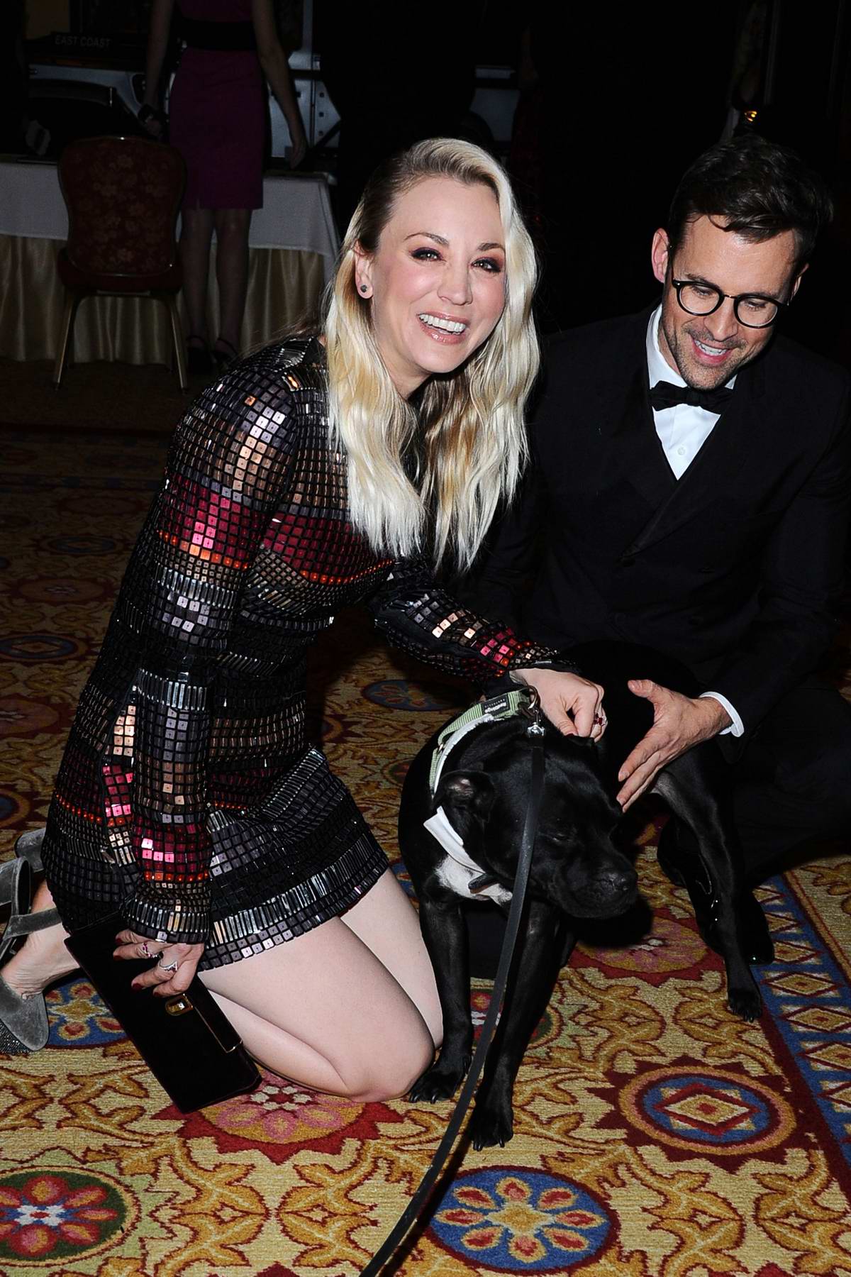 Kaley Cuoco attends James Paw 007 Ties & Tails Gala in Westlake Village