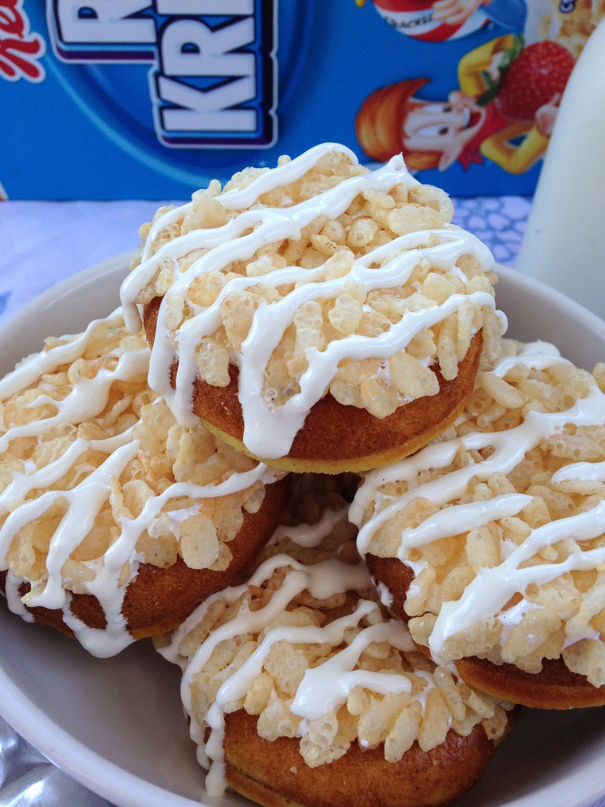 Recipe MallowKrisp Baked Mini Donuts