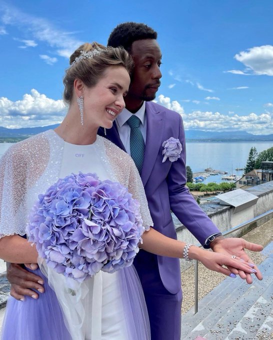 Shallie's purple beehive Tennis Couple,Elina Svitolina And Gael Monfils Wedding Photos.. Shallie's purple beehive Tennis Couple,Elina Svitolina And Gael Monfils Wedding Photos..