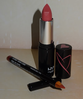 Review NYX Shout Loud Satin Lipstick Desert Rose