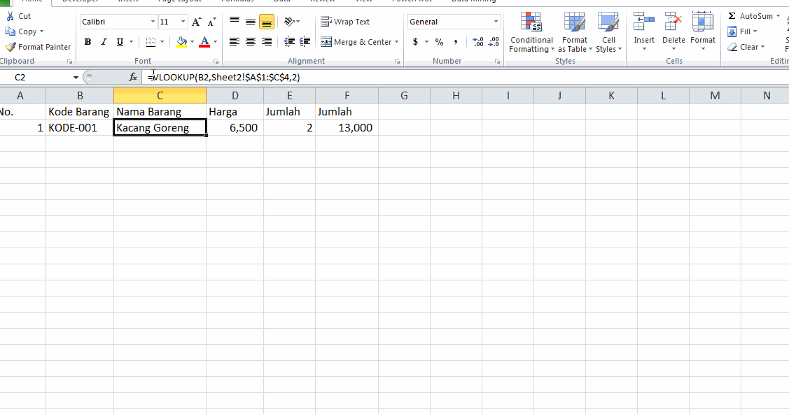 Format As Table Digunakan Untuk Berkas Belajar