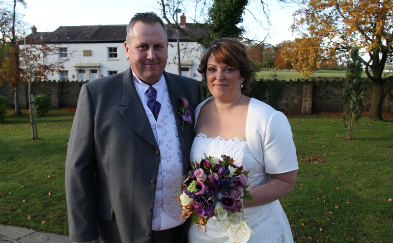 Fabulous Autumn Purple Wedding at Ribby Hall for Jo & Dave: A Sneaky Peek