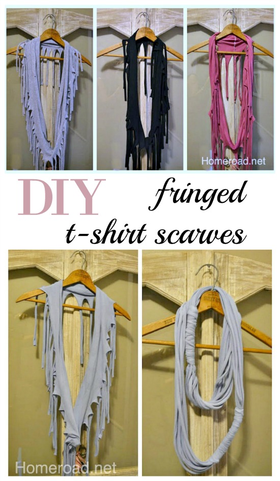 fringed scarf collage pin