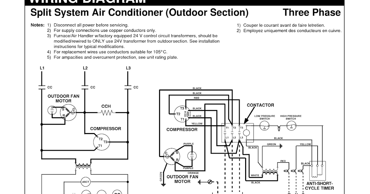 Electrical Wiring Diagrams for Air Conditioning Systems ... residencial furnace wiring diagram 