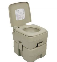 Palm Springs Outdoor 5 Gal Portable Outdoor Camping Recreation Toilet