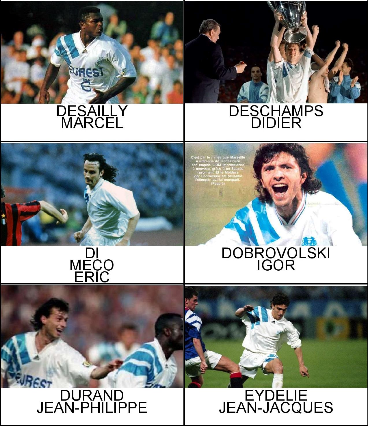 Olympique de Marseille Saison 19921993