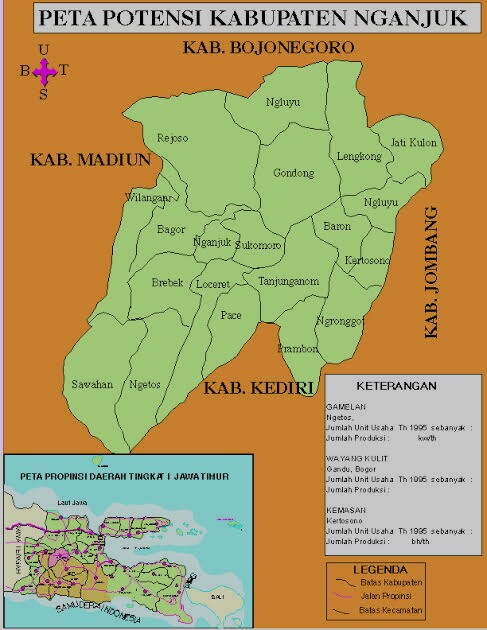 wilayah kabupaten terkecil di Jawa timur  Suryadom.com