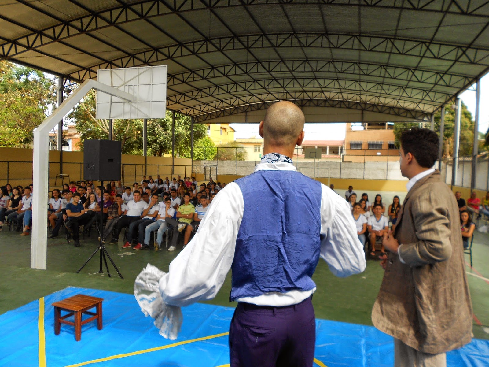 ASAS DO INVENTO: "O Pedido" na E.E Sinval Rodrigues Coelho.