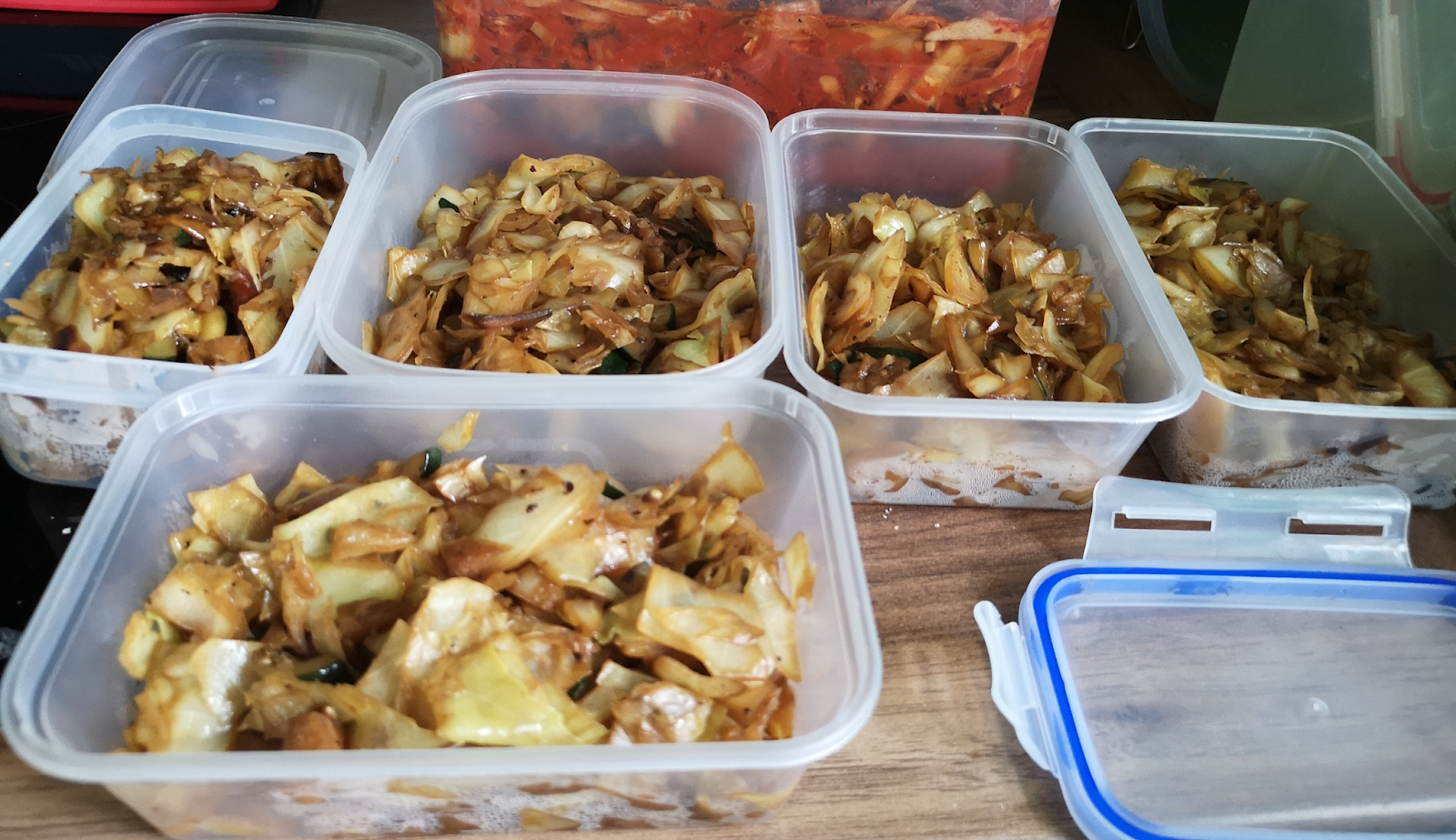 Volume Eating Chinese/Sichuan Hot and Sour White Cabbage 141 calories