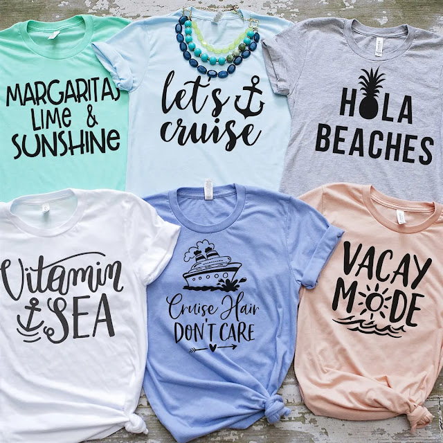 Confessions of a Frugal Mind: Cruise and Beach Vacation Tees ~ 18 ...
