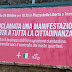 Trieste: contro il business dell'immigrazione clandestina manifestazione in Piazza della Libertà