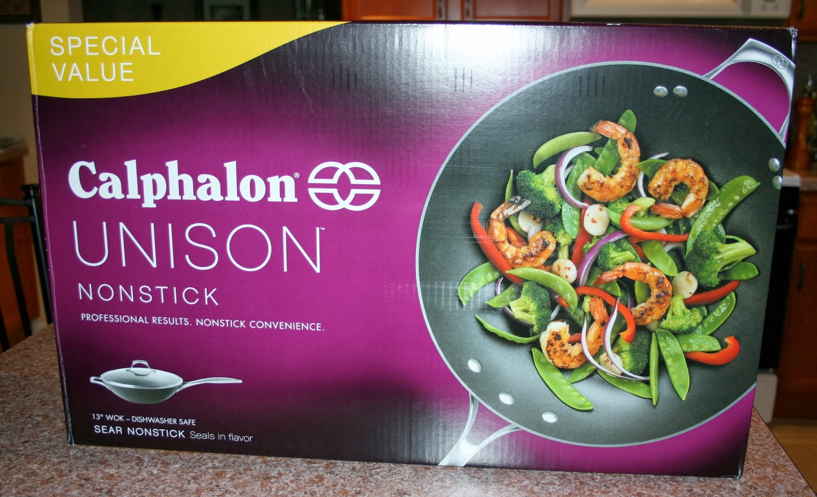 Jersey Girl in the Kitchen Product Review Calphalon Unison Wok