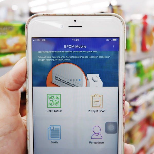 BPOM Mobile : Semudah itu Cek KLIK Sebelum Belanja