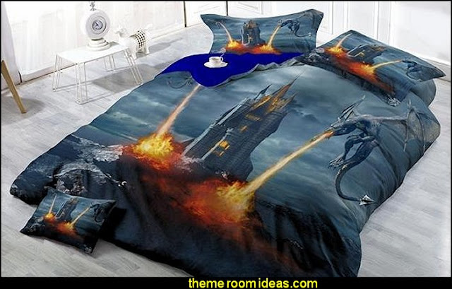 Medieval-Knights & Dragons decorating ideas - knights castle decor - knights and dragons theme rooms - dragon theme decor - prince decor - medieval castle wall murals - knights and dragons baby bedding - Knights Medieval bedding - dragon bedding - dragon murals - dragon themed bedroom ideas 